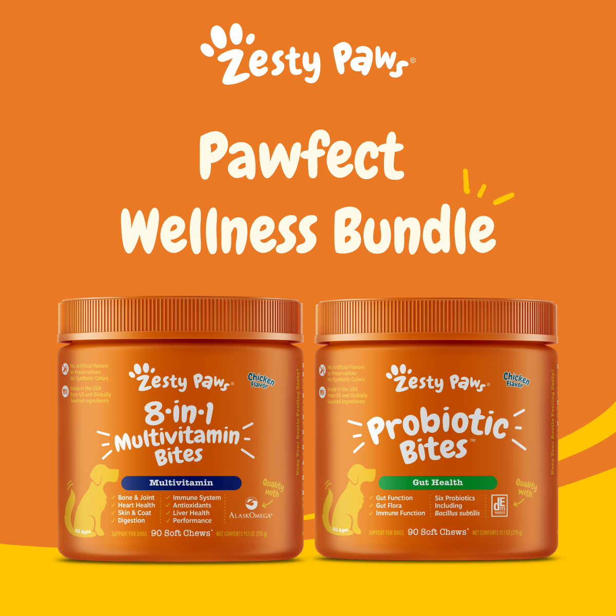 Zesty Paws Pawfect Wellness Bundle