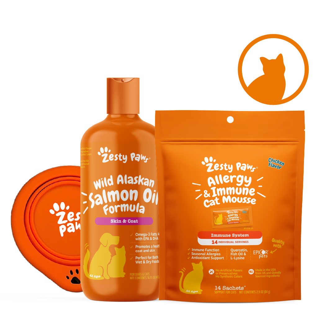 Zesty Paws Season Of Care Bundle for Cats