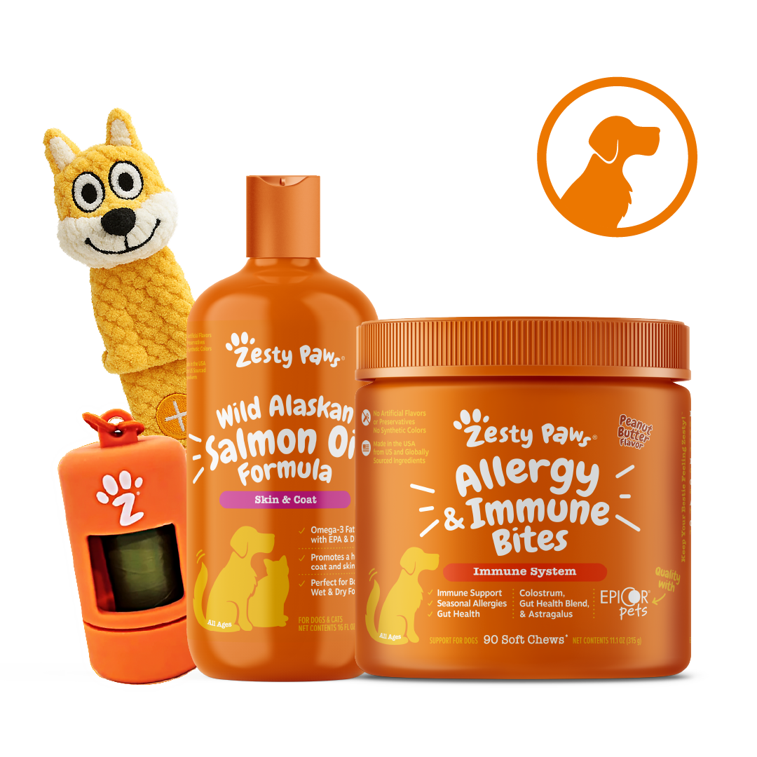 Zesty Paws Season Of Care Bundle for Dogs