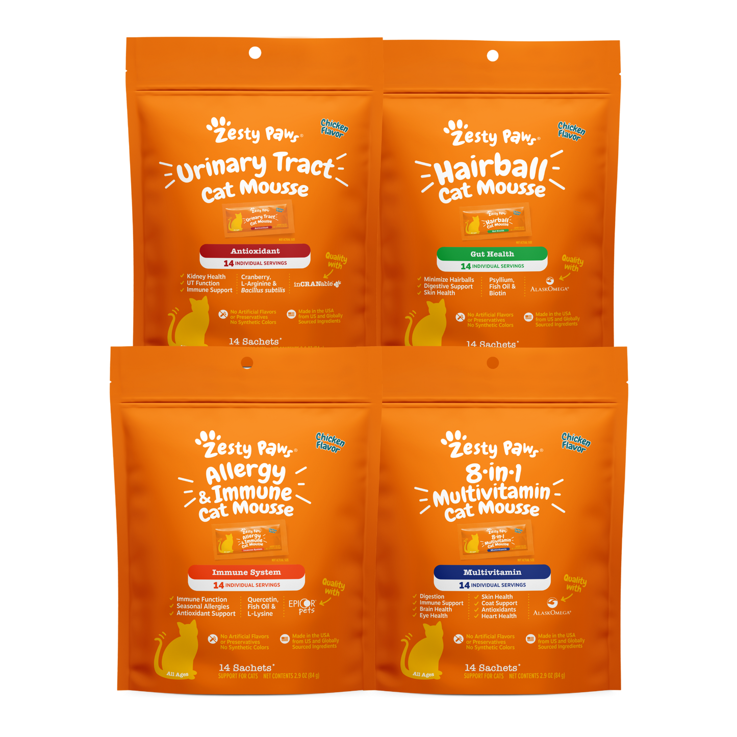 Total Wellness Bundle (4-in-1) Cat Mousse