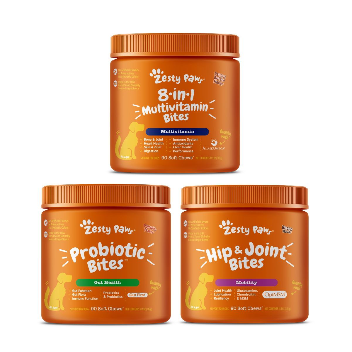 Zesty Paws Hero Starter Bundle