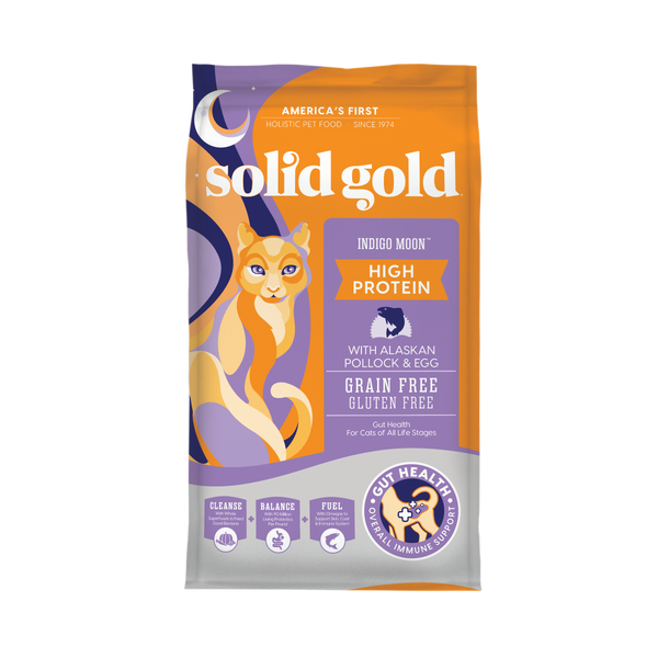 Solid Gold Indigo Moon Pollock & Egg