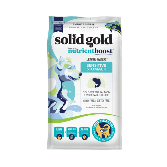 Solid Gold Nutrient Boost Leaping Waters Salmon GF 3.75LB/1.7KG Dog Food