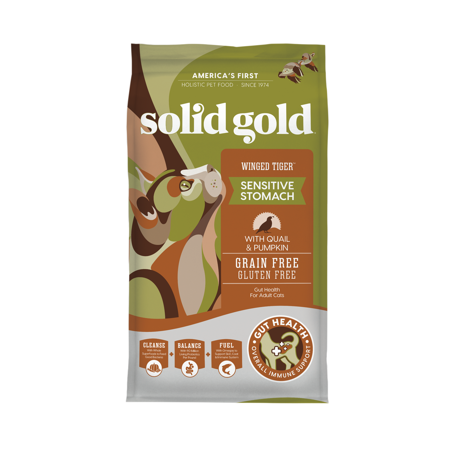 Solid Gold Winged Tiger Cat Dry Food