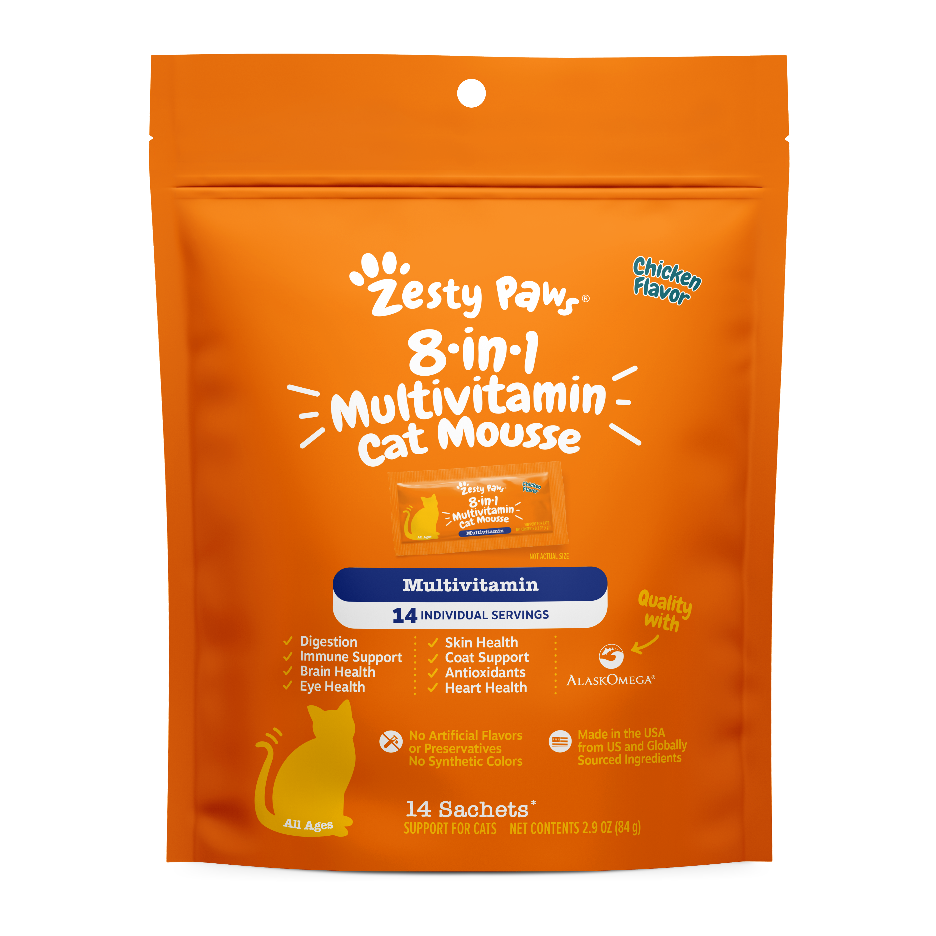 CAT'S PAW 12点まとめ売り Cat Mousse 8-in-1 Multivitamin – Zesty Paws Singapore