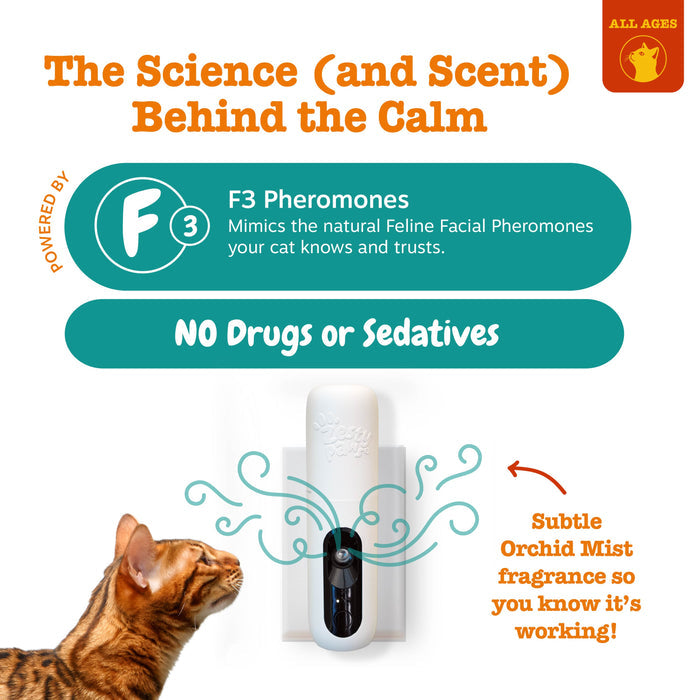 Cat Calming Diffuser Starter Kit