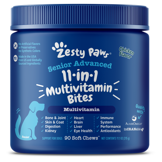 Senior Advanced 11-in-1 Multivitamin Bites