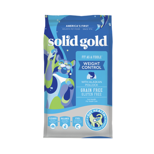 Solid Gold Fit AS A Fiddle Pollock Grain Free 3LB/12LB Cat Food