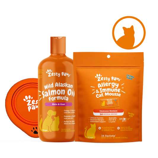 Zesty Paws Season Of Care Bundle for Cats