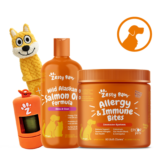 Zesty Paws Season Of Care Bundle for Dogs