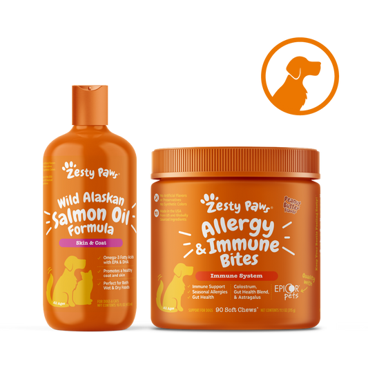 Zesty Paws Season Of Care Bundle for Dogs
