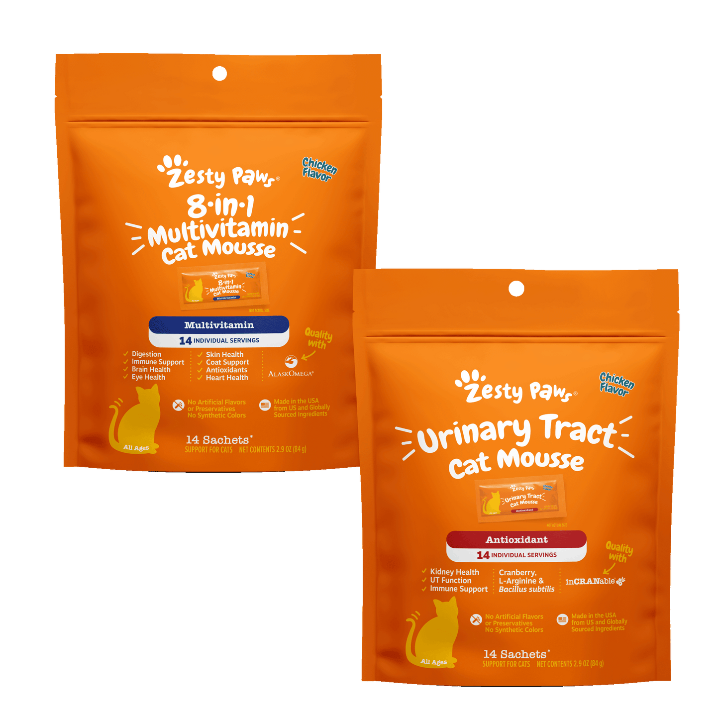 Urinary Defense Bundle Cat Mousse Supplement